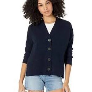 Madewell Birchmoore cardigan in Navy  SZ XXS